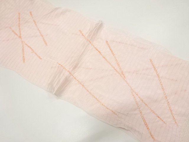 JAPANESE OBIAGE FOR SUMMER / SILK / SHIBORI